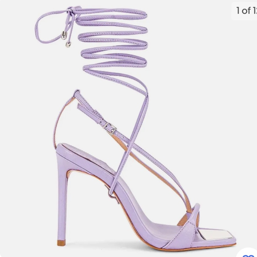 Schutz - Vikki Nappa Leather Sandal lilac